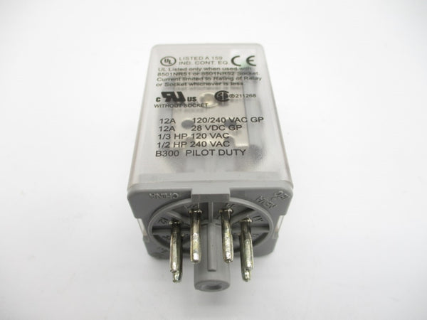 SQUARE D 8501KP12P14V20 SER. F 120V 12A NSMP