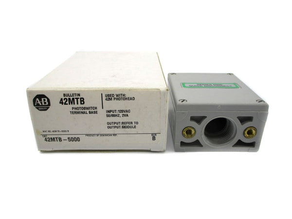 ALLEN BRADLEY 42MTB-5000 SER. B 120VAC (WH) NSMP