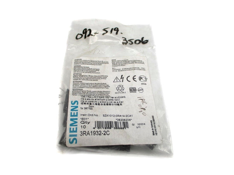 SIEMENS 3RA1932-2C (PKG OF 10) NSMP