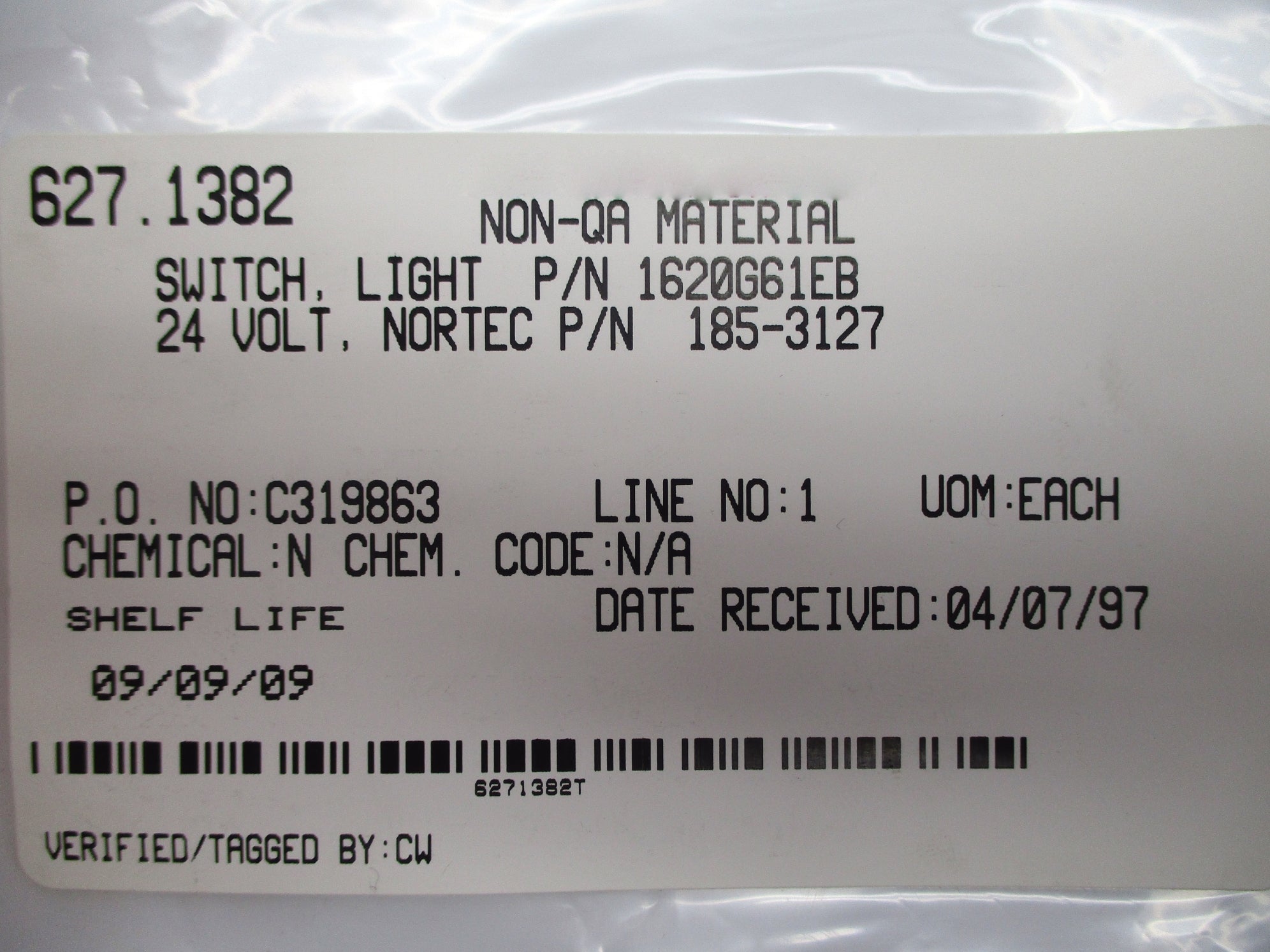 SWITCH 1620G61EB NSNP