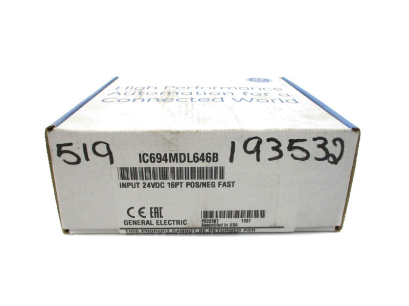 GENERAL ELECTRIC IC694MDL646B 24VDC NSFS