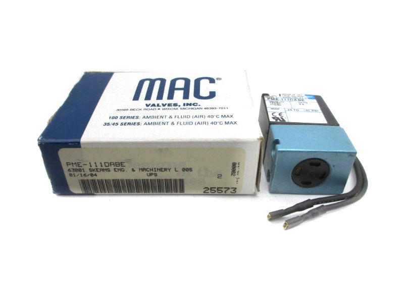 MAC PME-111DABE 110/120V 25-150PSI NSMP