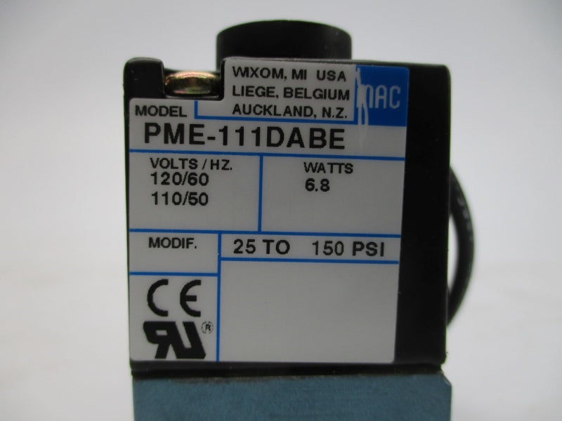 MAC PME-111DABE 110/120V 25-150PSI NSMP