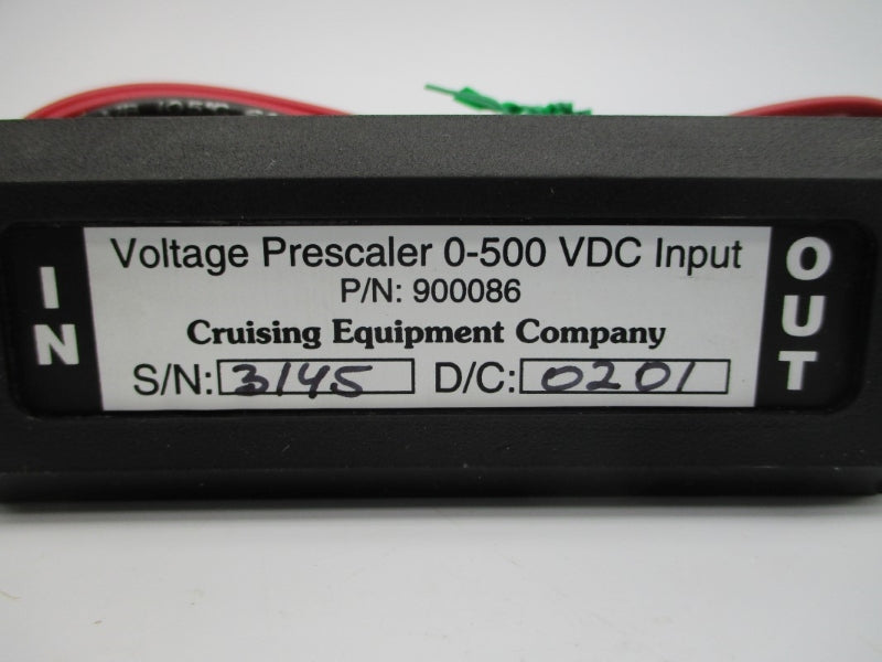 CRUISING EQUIPMENT COMPANY 900086 0-500VDC NSMP