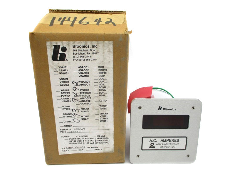 BITRONICS ASAIE1 115VAC NSMP