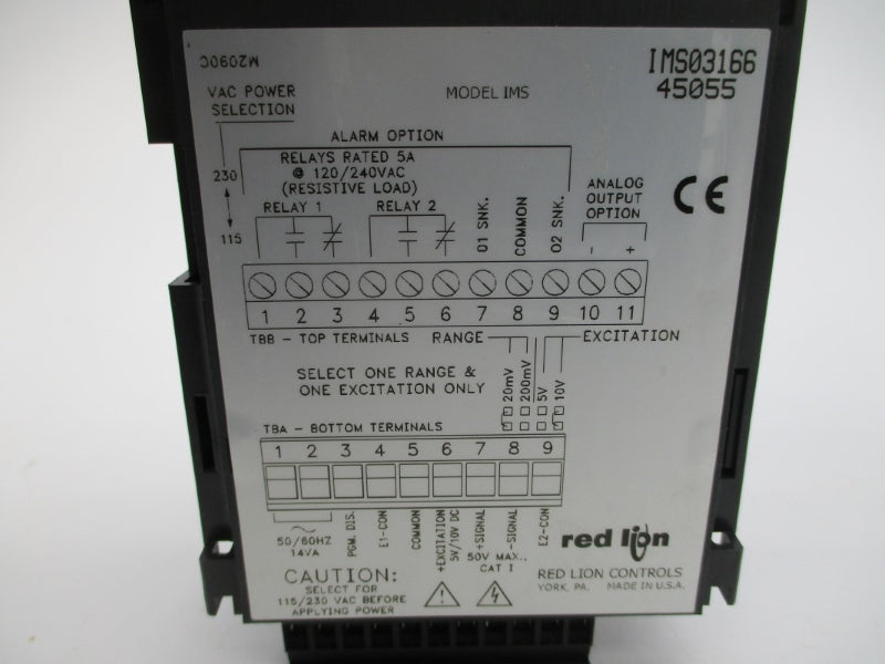 RED LION CONTROLS IMS03166 115/230VAC NSMP