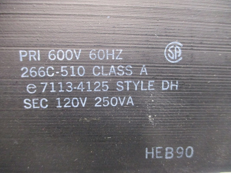 266C-510 7113-4125 600V NSNP