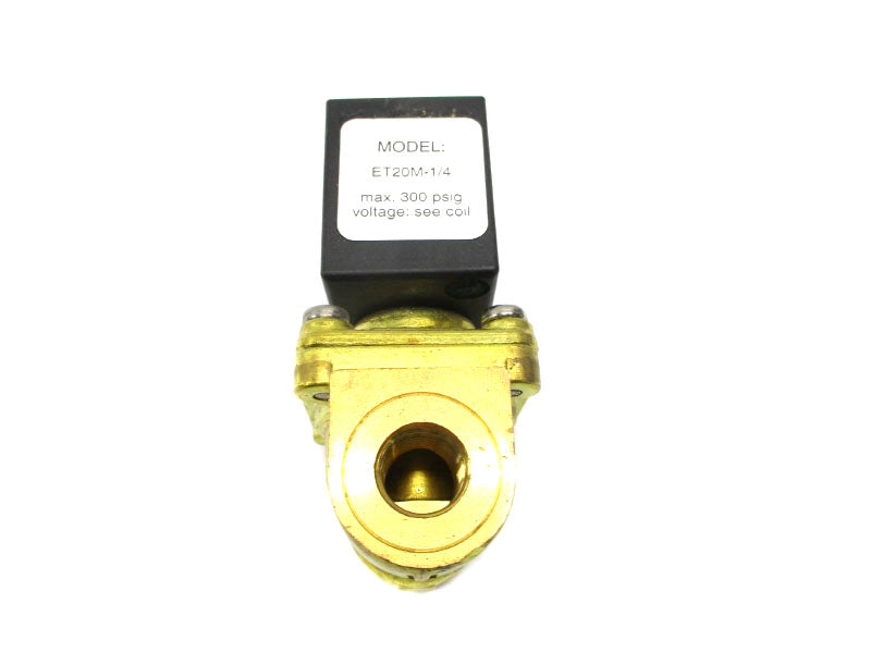 VALVE ET20M-1/4 300PSI NSNP