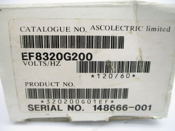 ASCO EF8320G00 110/120V 100PSI 1/4" NSMP