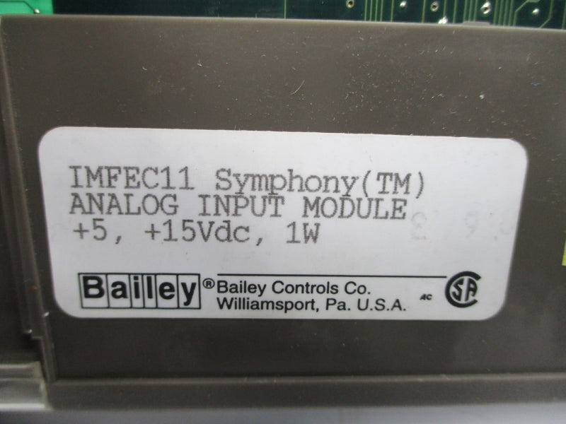 BAILEY IMFEC11 5-15VDC UNMP