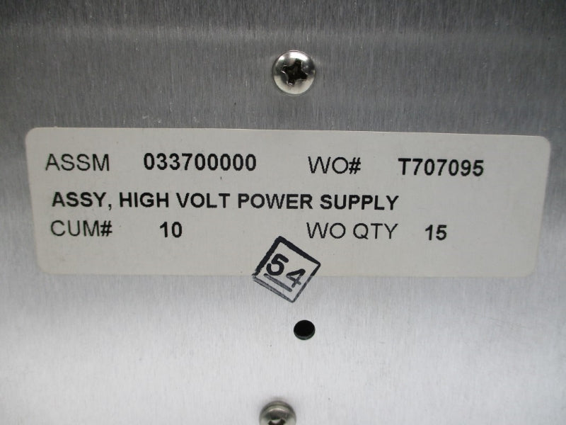 POWER SUPPLY 033700000 115VAC NSNP