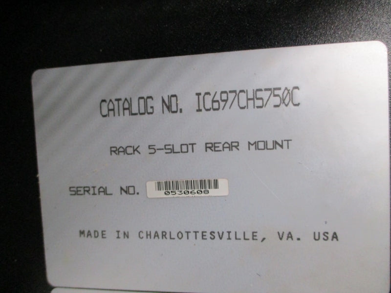 FANUC IC697CHS750C UNMP