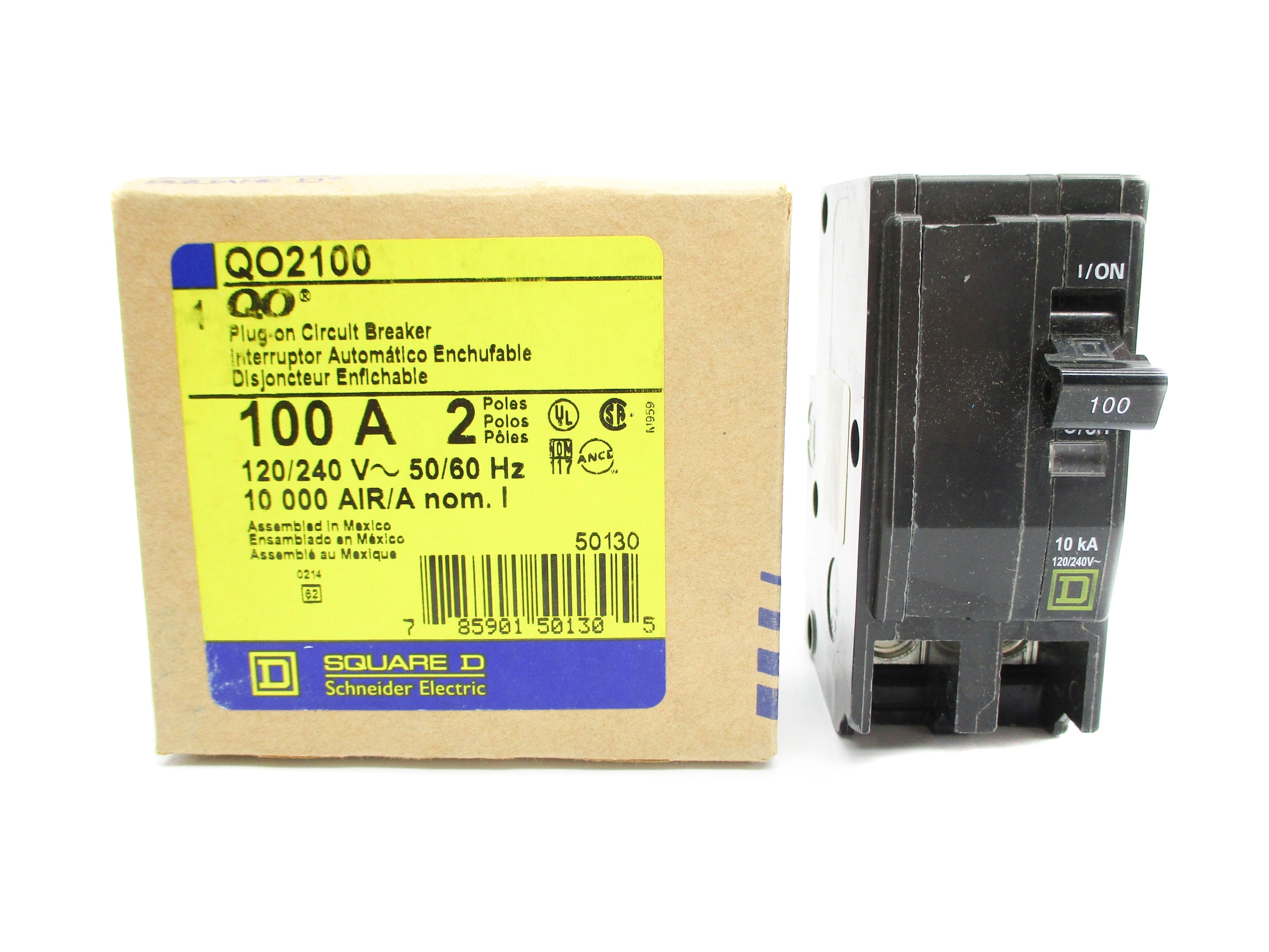 SQUARE D QO2100 100A 120/240V NSMP