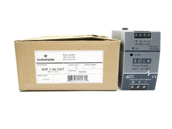 EMERSON SDP1-24-100T 24VDC 1.3A NSMP