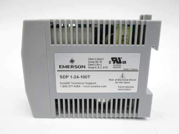 EMERSON SDP1-24-100T 24VDC 1.3A NSMP