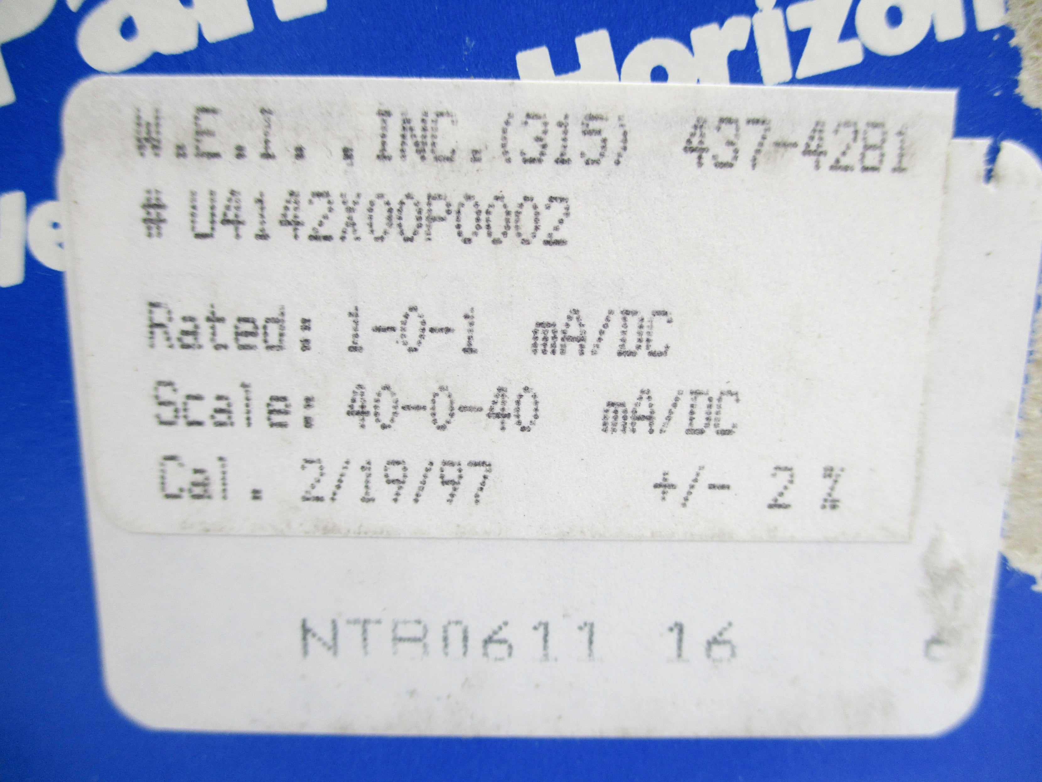 YOKOGAWA U4142X00P0002 NSMP