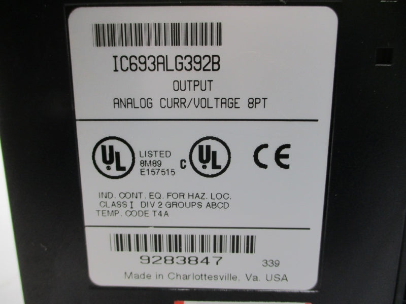 FANUC IC693ALG392B 24VDC NSNP
