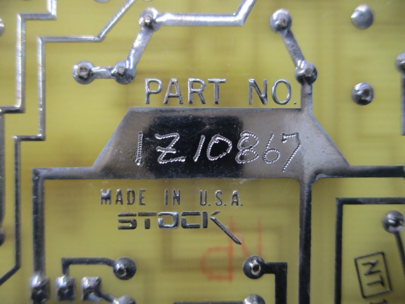 STOCK 1Z10867 A20581-E UNMP