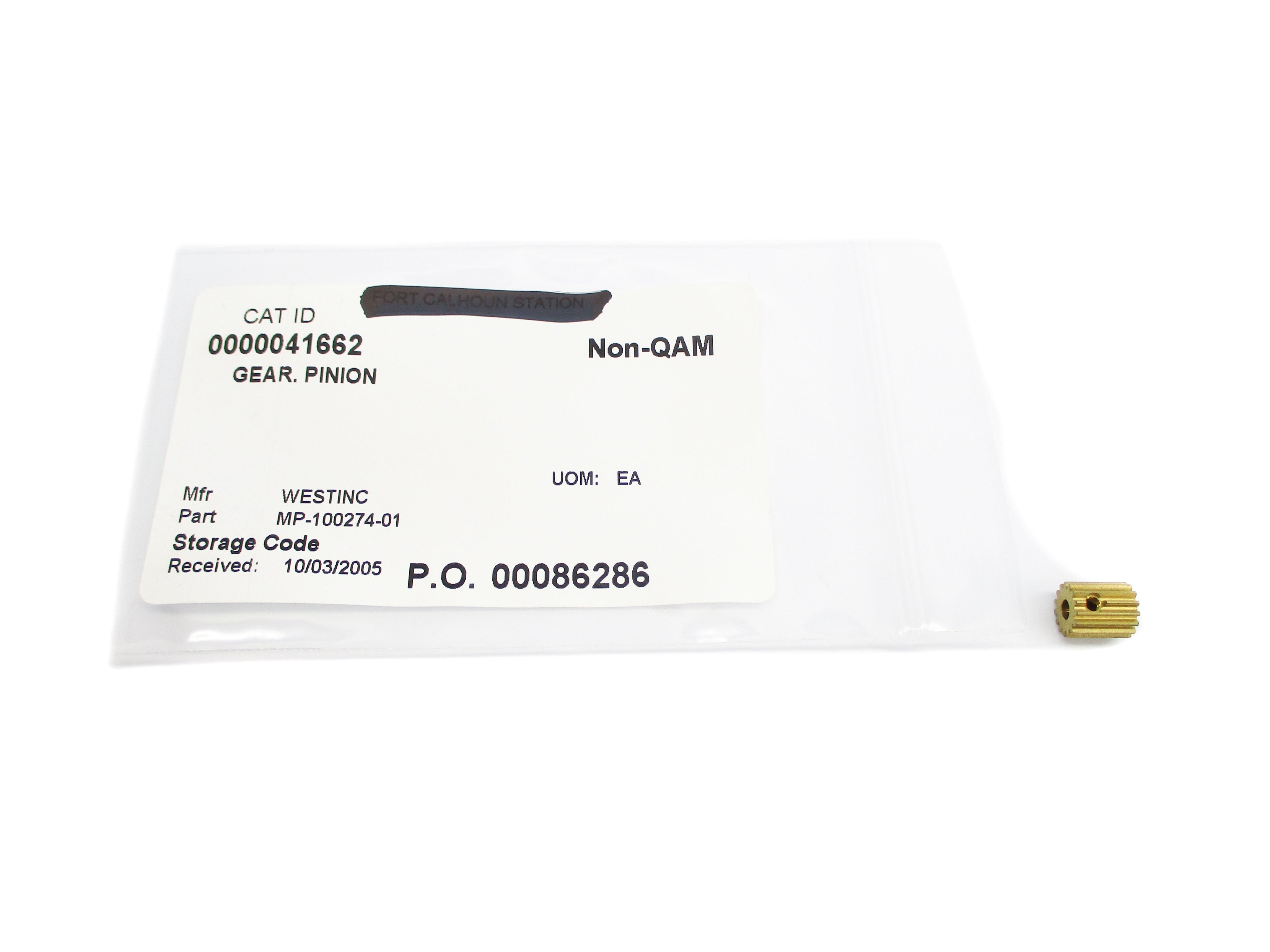 GEAR MP-100274-01 NSNP