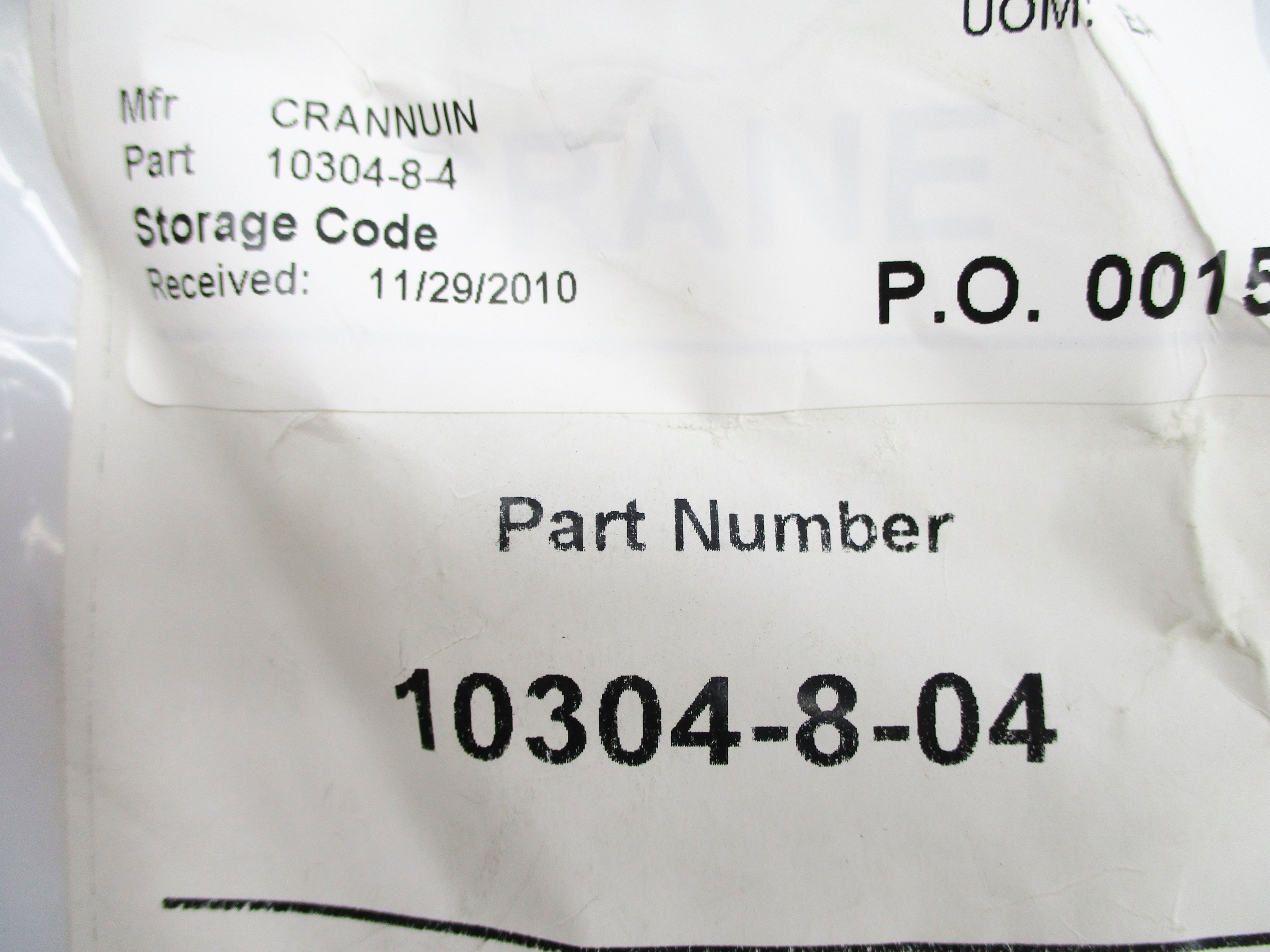 VALVE 10304-8-04 NSNP