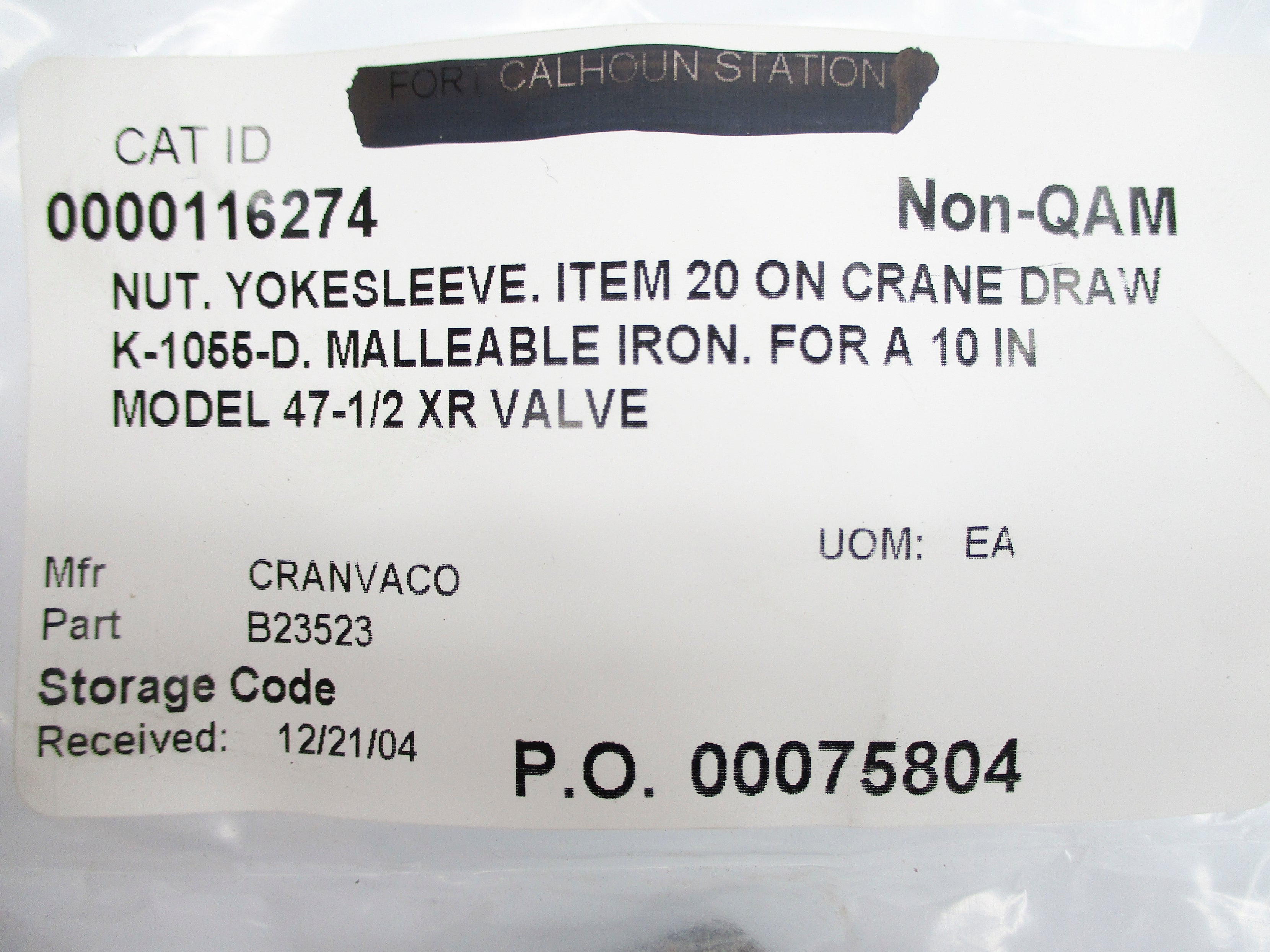 CRANE B23523 NSNP