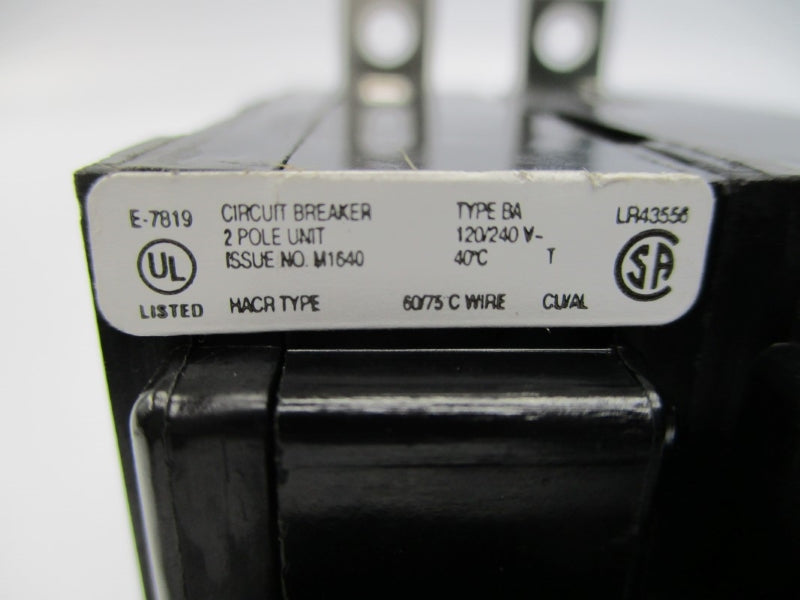 CUTLER HAMMER BA215 120/240V 15A NSNP