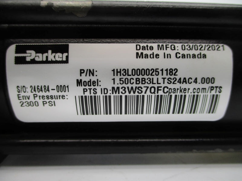 PARKER 1H3L0000251182 2300PSI NSNP