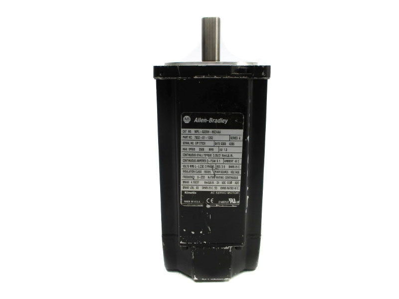 ALLEN BRADLEY MPL-A320H-HK24AA SER. A 24VDC 6.1A NSNP