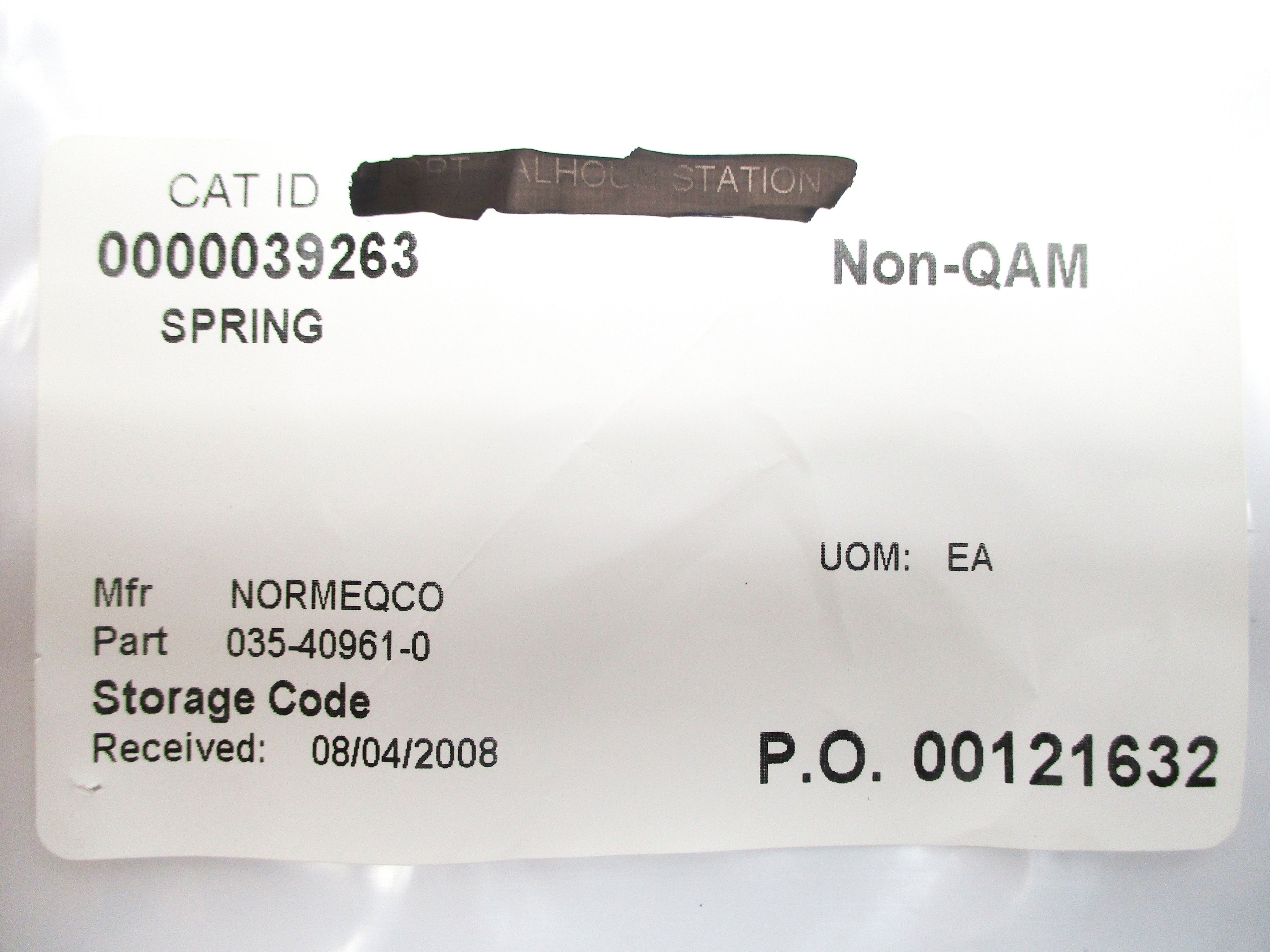 SPRING 035-40961-0 NSNP