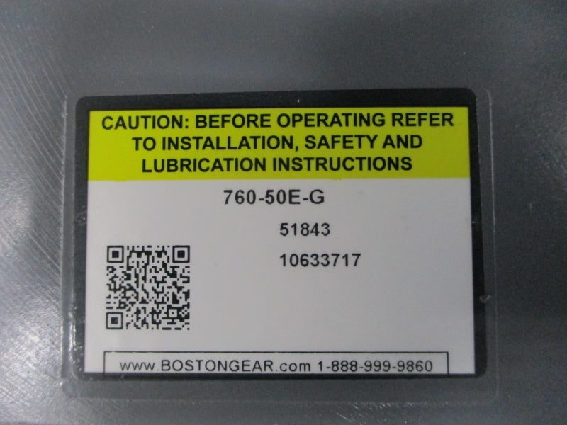 BOSTON GEAR 760-50E-G NSNP