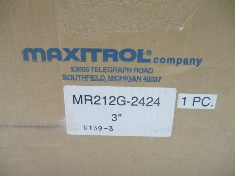 MAXITROL MR212G MR212G-2424 5PSI 2"-5"W.C. 3" NSMP