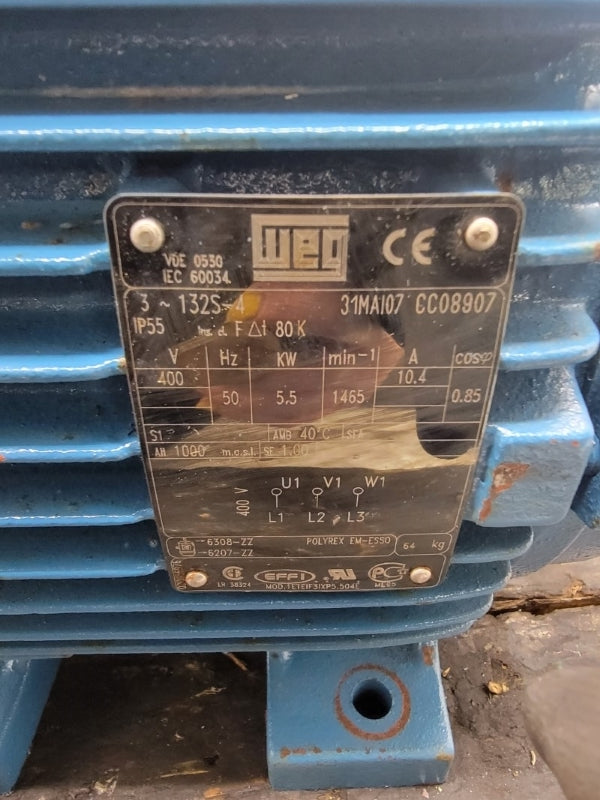 WEG 31MAI07CC08907 W/ SWEGON 32359101/J 322433- 400V 10.4A UNMP