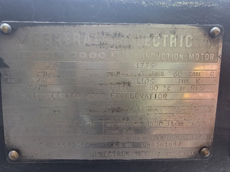 GENERAL ELECTRIC 5K811062A19 2300V 76A NSNP