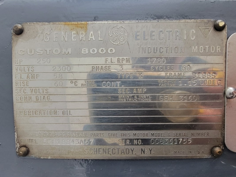 GENERAL ELECTRIC 5K818843A57 2300V 58A NSNP