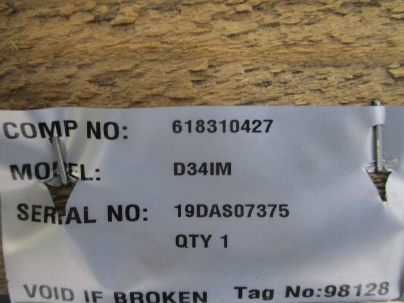 INGERSOLL RAND 618310427 D34IM 115V 0.5A 175PSI 122'F NSMP