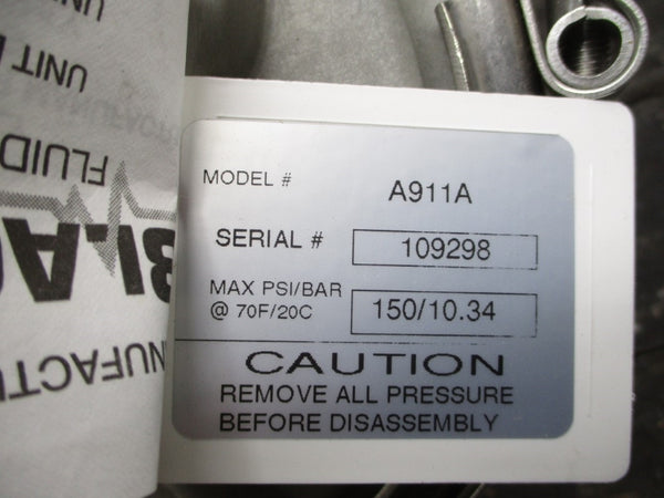 BLACOH FLUID CONTROL A911A 150PSI 70'F NSMP
