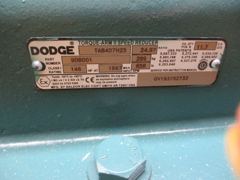 DODGE TA8407H25 908001 NSMP