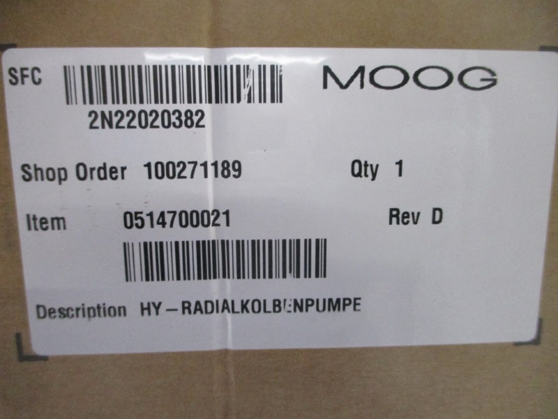 MOOG 0514700021 NSMP