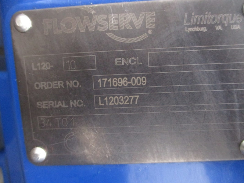 FLOWSERVE L120-10 B-MB0-VJ9-039604610 W/ GA INDUSTRIES 8FL-FIG804 480V 1.4A NSNP