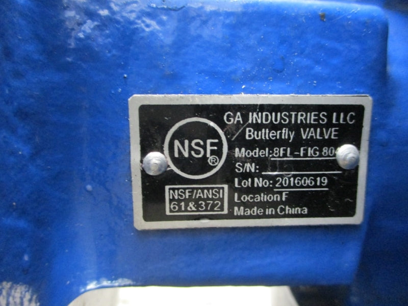 FLOWSERVE L120-10 B-MB0-VJ9-039604610 W/ GA INDUSTRIES 8FL-FIG804 480V 1.4A NSNP