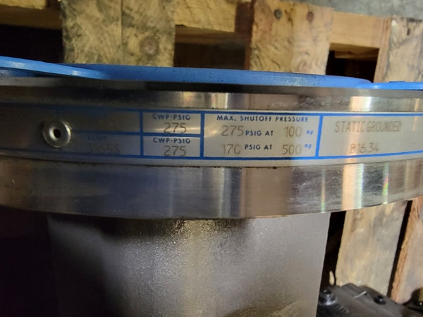 VALVCON LVWX1500IKN115AC W/ JAMESBURY 7150313600XTZ261 115VAC 0.8A 40S 170/275PSI 100'/500'F 4" NSNP