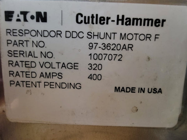 EATON CUTLER HAMMER 97-3620AR 320V 400A NSMP