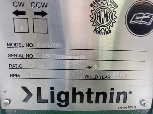 SPX FLOW LIGHTNIN XLSS300C NSNP