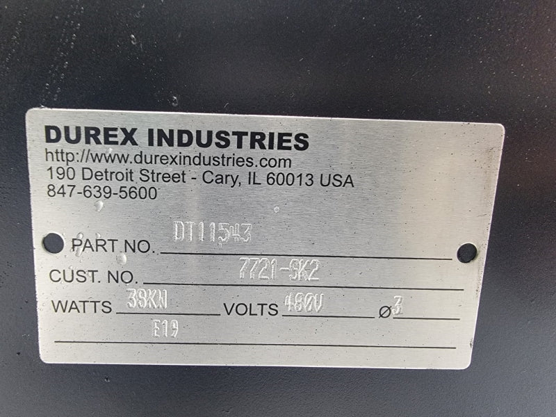 DUREX INDUSTRIES DT11543 7721-SK2 480V NSNP