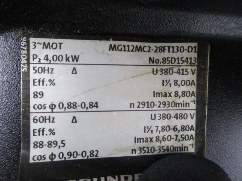 GRUNDFOS CRK4-220/22 A-W-A-AUUV NSNP