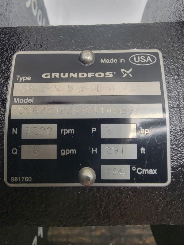 GRUNDFOS CRK2-90/9 B-WB-A-AUUV NSNP