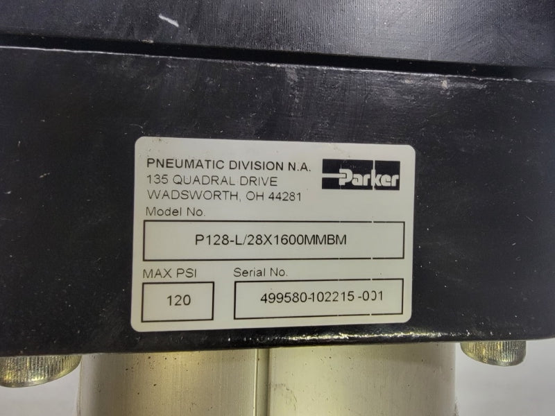 PARKER P128-L/28X1600MMBM 120PSI NSNP