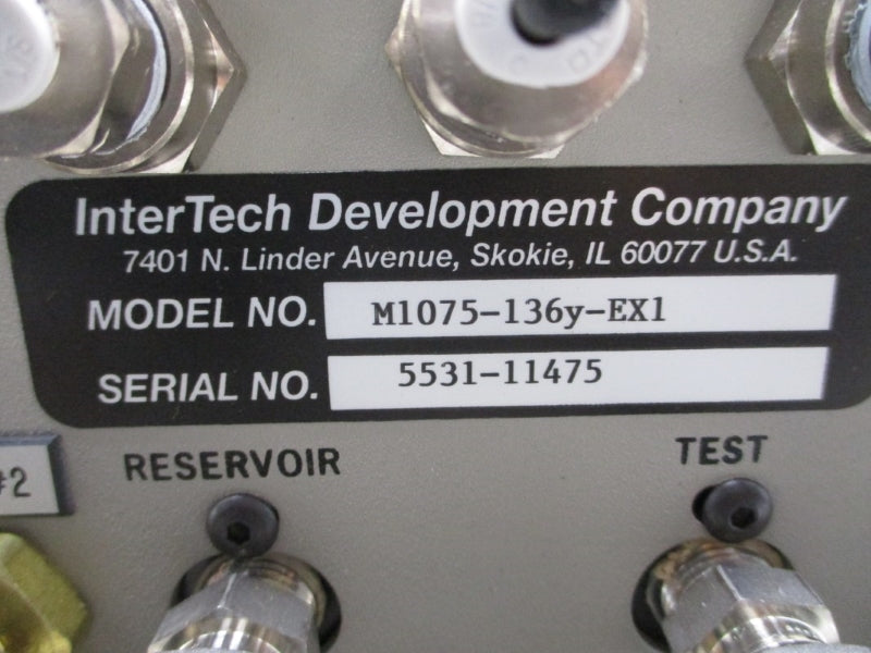 INTERTECH DEVELOPMENT M1075-136Y-EX1 NSMP