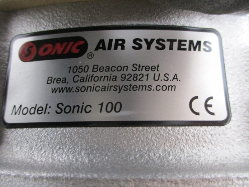 SONIC AIR SYSTEMS SONIC100 W/ 39E667X921G1 230/460 33.4/16.7 NSMP