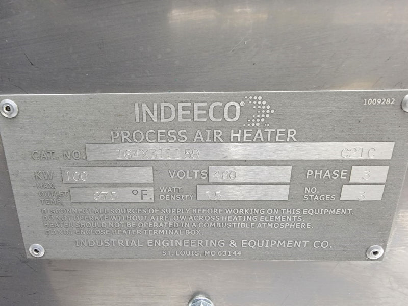 INDEECO 164X311159 460V 875'F NSNP